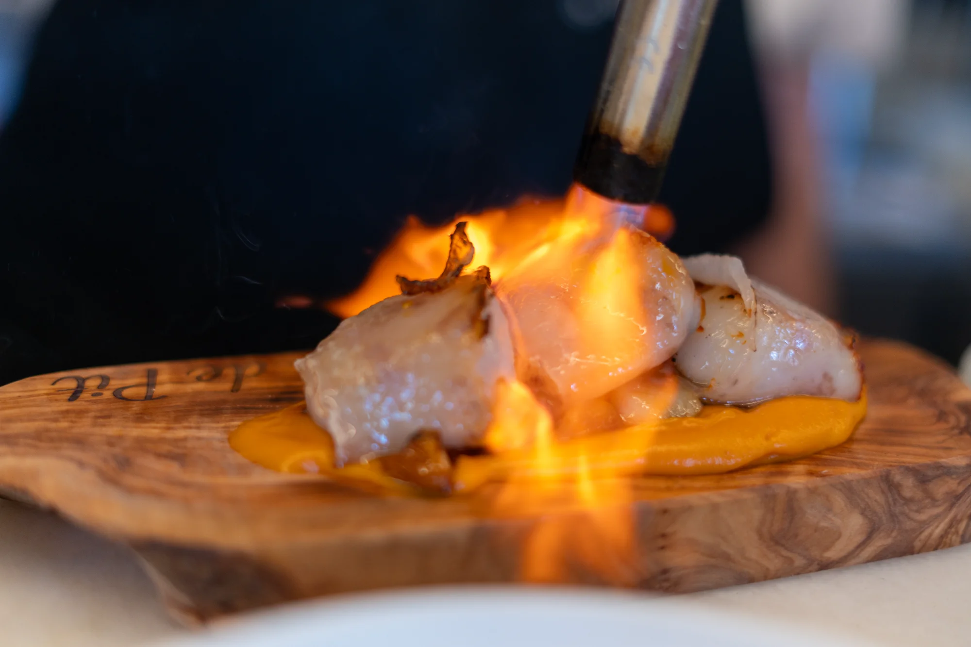 Plato flambeado